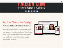 Tablet Screenshot of fausga.com